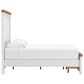 Ashley Savonport 5 Piece Full Storage Bedroom Set in White and Brown, , large