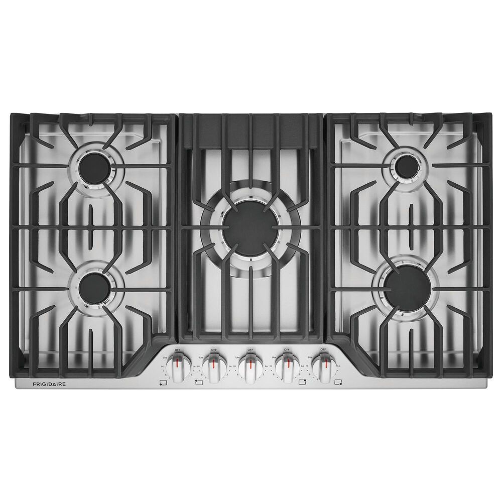 Frigidaire 2-Piece Kitchen Package with 27&quot; Double Wall Oven and 36&quot; Gas Cooktop in Stainless Steel, , large