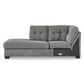 Ashley Marleton 2-Piece Left Facing Sectional with Chaise in Gray, , large