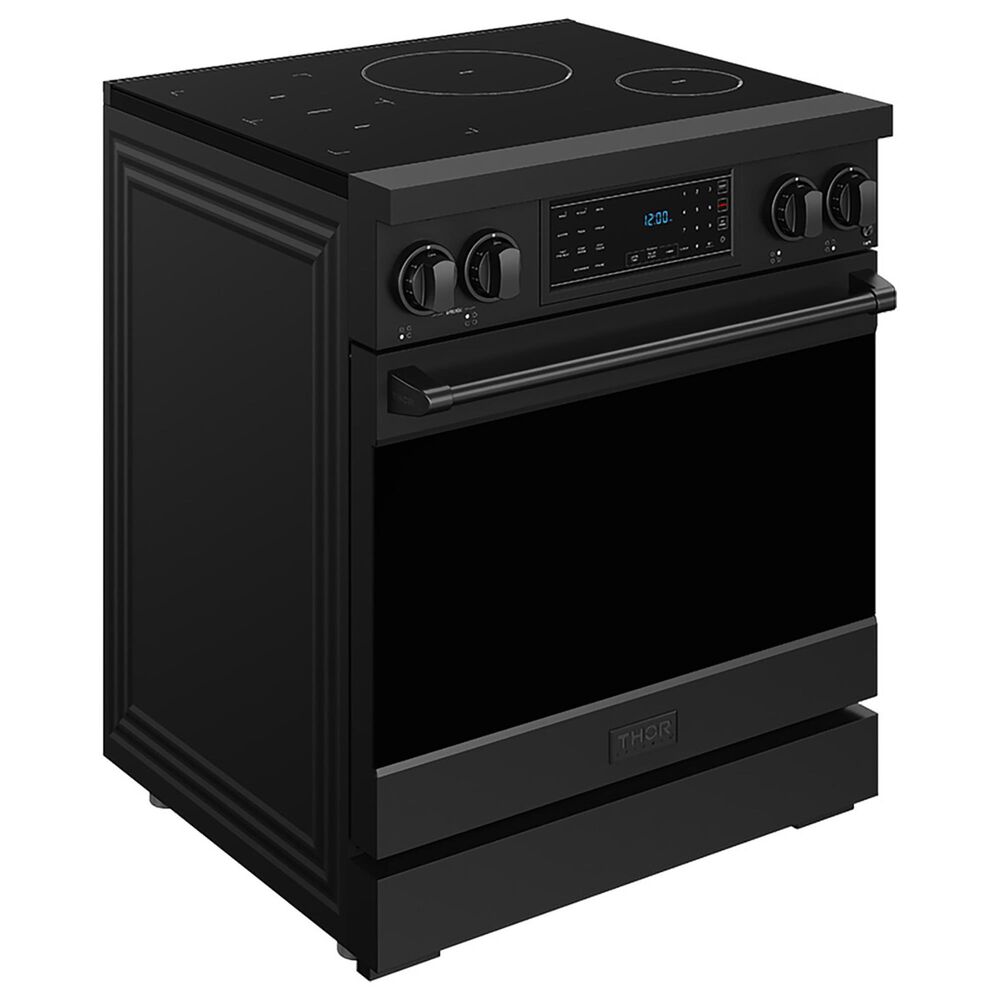 Thor Kitchen Gordon Ramsay Series 30" Professional Induction Range in Black, , large