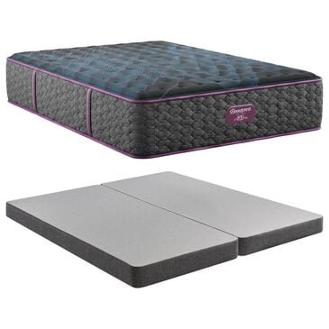 Beautyrest World Class Level Three Medium Firm King Mattress with Low Profile Box Springs, , large