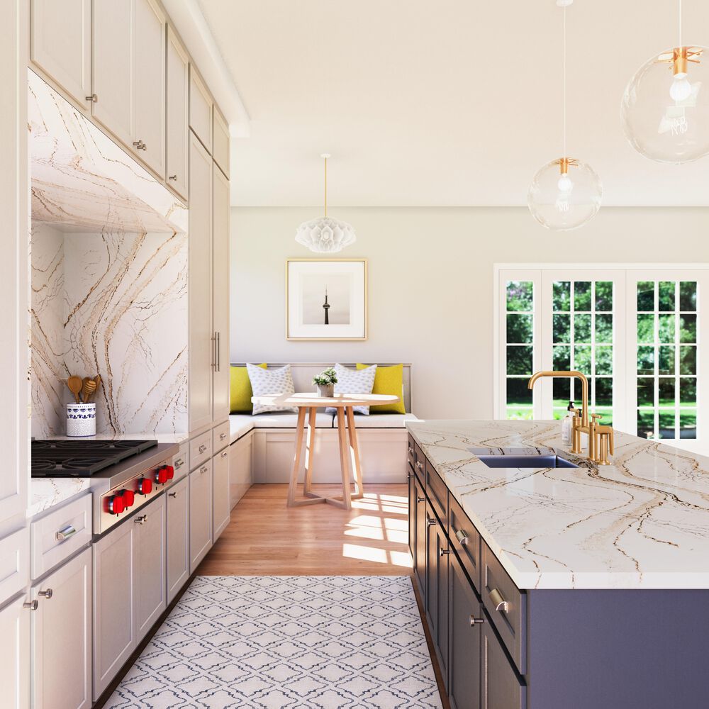 Cambria Clovelly 3cm Luxury Quartz Countertop, , large