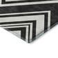 Dalyn Rug Company The Reserve TR17 Black 9" x 12" Indoor/Outdoor Area Rug, , large