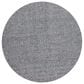 RIZZY Brindleton 8" Round Black and White Area Rug, , large