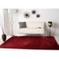 Safavieh August Shag 5"3" x 7"6" Burgundy Area Rug, , large