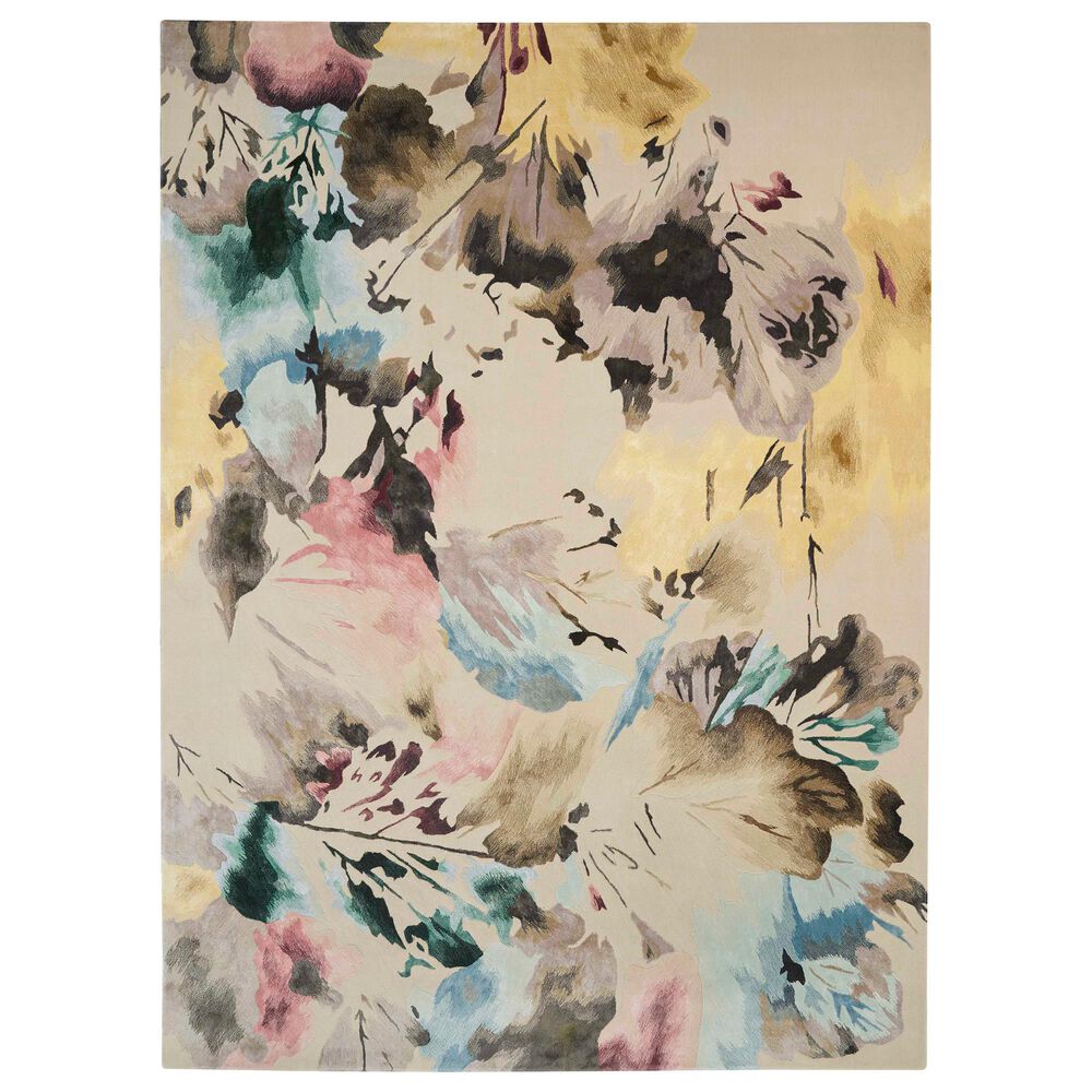 Nourison Prismatic PRS15 9"9" x 13"9" Beige Area Rug, , large