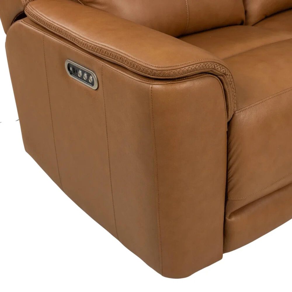Mayberry Hill Mustang Power Reclining Sofa in Aline Butternut, , large