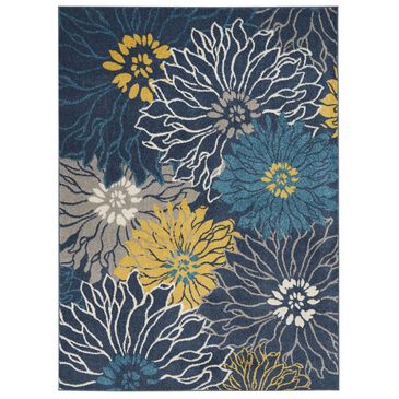Nourison Passion PSN17 1"10" x 2"10" Blue Area Rug, , large