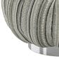 Emerald Home Furnishings Lily Pumpkin Swivel Chair in Black Stripe, , large