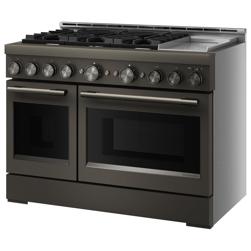 Whirlpool 6.3 Cu. Ft. Freestanding Gas Range with 6 Sealed Burners in Black Ore, , large