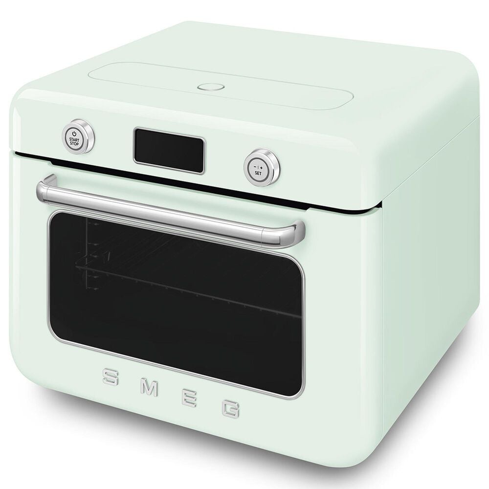 SMEG 1.06 Cu. Ft. Countertop Combi Steam Oven in Pastel Green, , large
