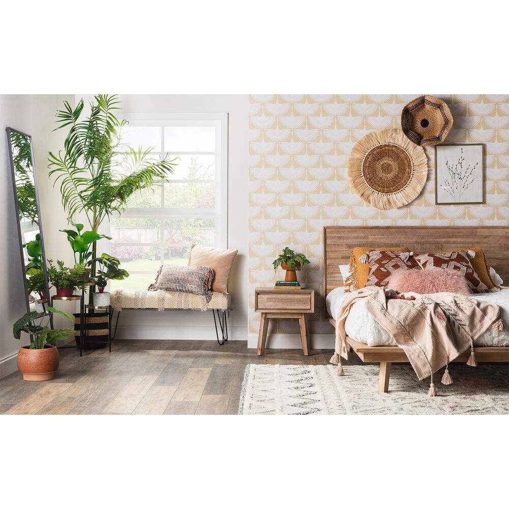 37B Gia Queen Bed in Distressed Gray, , large