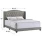 Hawthorne Furniture Rhyan Upholstered King Bed in Smoke, , large