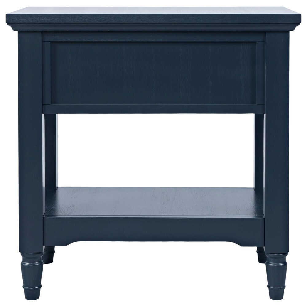 Waltham Westport Leg Chairside Table in Navy, , large
