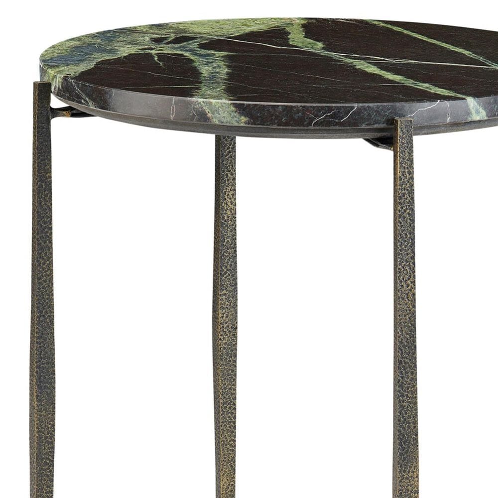 Slatehouse Luma End Table in Black and Dark Green, , large