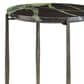 Slatehouse Luma End Table in Black and Dark Green, , large