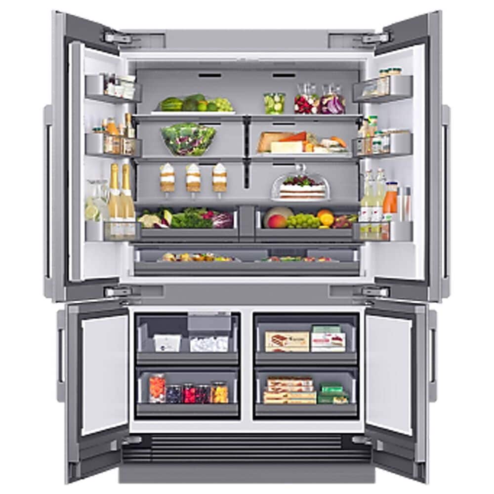 Dacor 27.7 Cu. Ft. Built-In French Door Refrigerator in Silver Stainless, , large