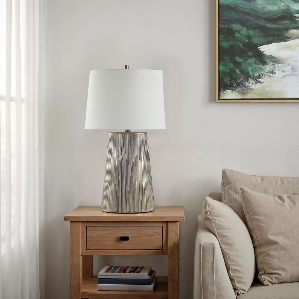 Renwil Calma Table Lamp in Grey Rock, , large