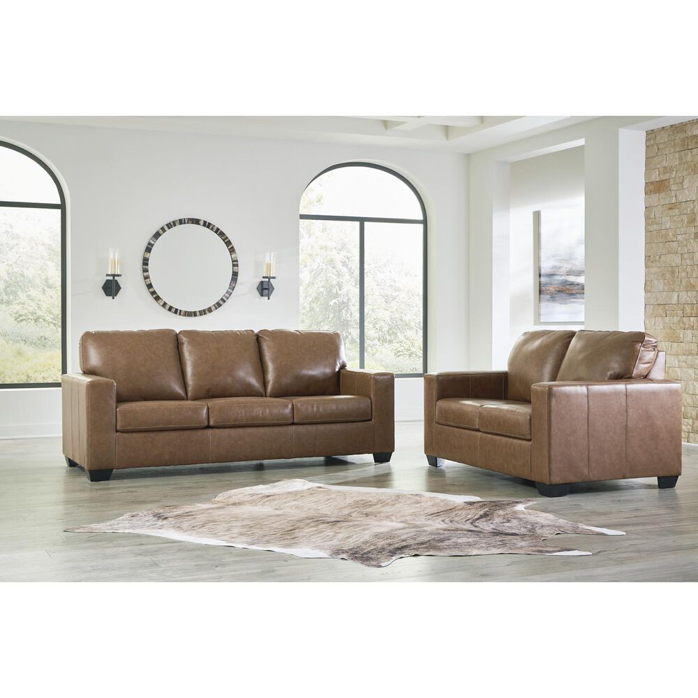 Ashley Bolsena Stationary Sofa in Caramel, , large