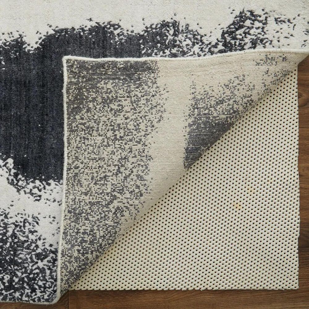 Feizy Coda 8930F 3&#39;6&quot; x 5&#39;6&quot; Black and White Area Rug, , large