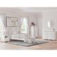 Ashley Kozlani Twin Upholstered Panel Bed in Matte White, , large