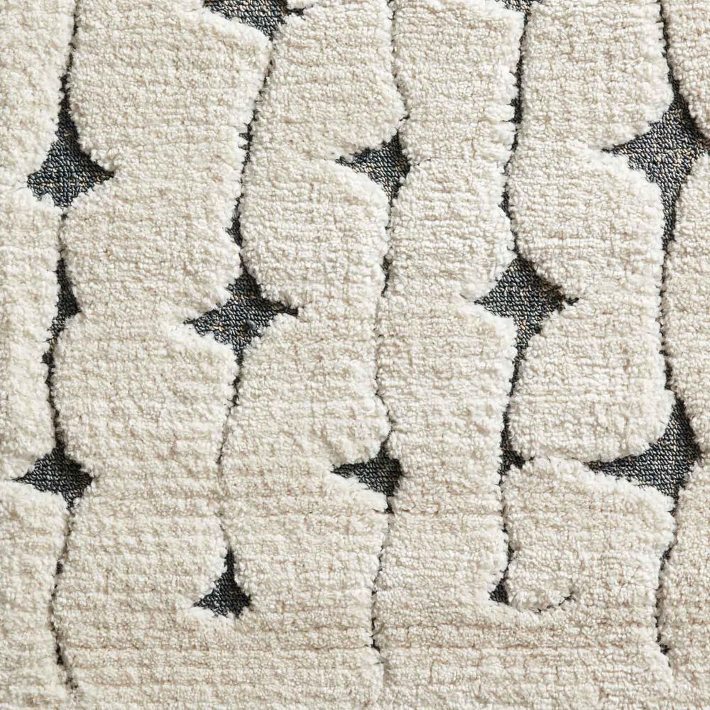 Loloi II Hagen 3&#39;7&quot; x 5&#39;7&quot; White and Navy Area Rug, , large