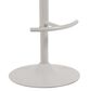 Armen Living Solstice Adjustable Barstool in Ivory, , large