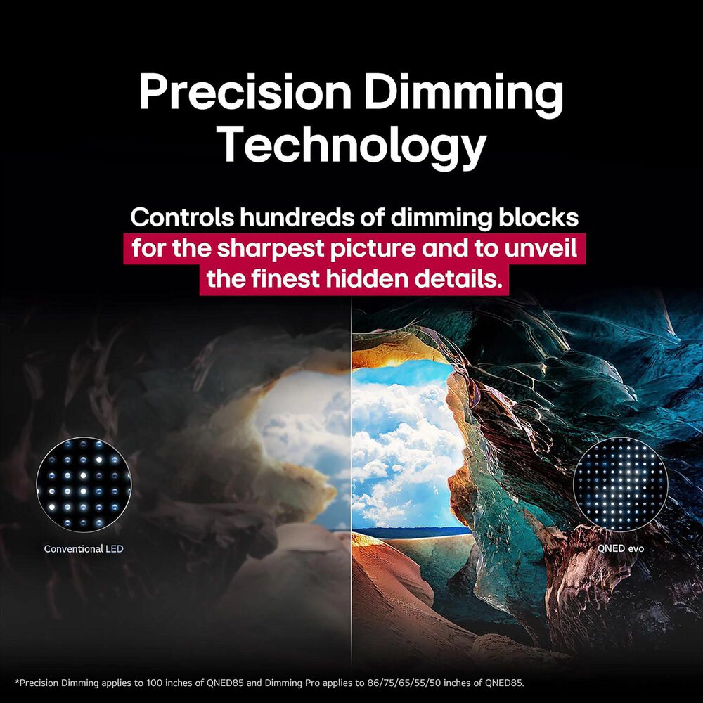 LG 75" Class QNED85A Series evo AI Mini LED 4K Ultra HD in Black - Smart TV, , large
