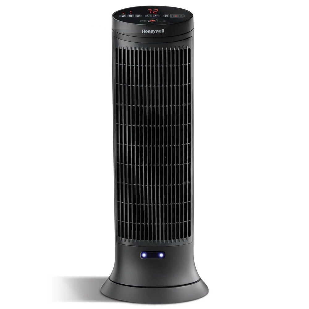 Honeywell Digital Ceramic Tower Heater with Motion Sensor in Dark Grey, , large
