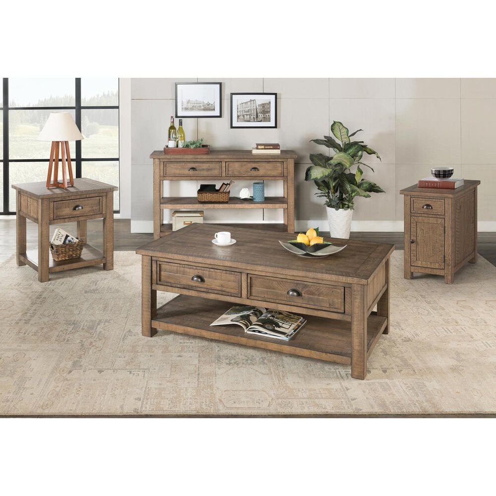 Forma &amp; Co Monterey Chairside Table in Natural, , large