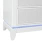 Global Furniture USA Alina 9-Drawer Dresser with Mirror in White, , large