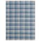 Amer Rugs Tartan 9" x 13" Blue Area Rug, , large