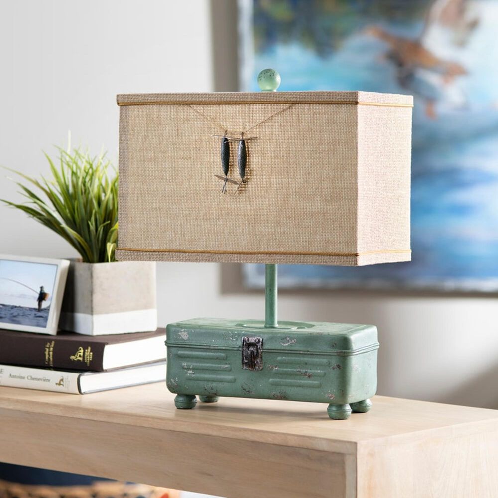Crestview Collection Tackle Box Table Lamp, , large