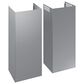 Samsung Bespoke Bespoke Smart Wall Mount Hood Extension Kit in Stainless Steel, , large