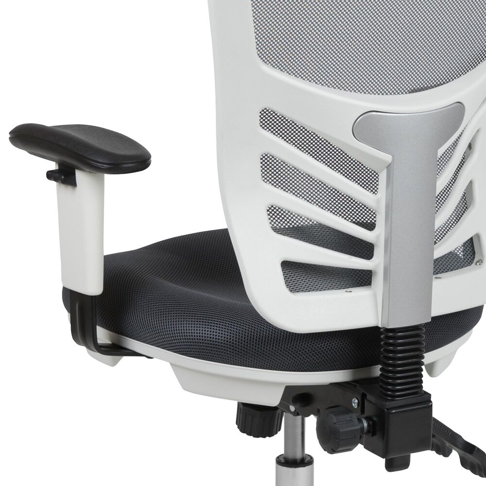 Flash Furniture 44.25&quot; Executive Swivel Chair in Gray, , large