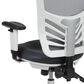 Flash Furniture 44.25" Executive Swivel Chair in Gray, , large