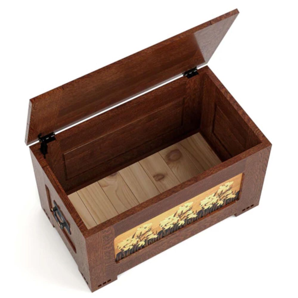 Stickley Furniture Mission 125th Anniversary Daffodil Chest in Lodge, , large