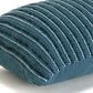 Rizzy Home 14" x 26" Polyester Filled Lumbar Pillow in Teal, , large