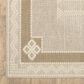 ROW by Oriental Weavers Zarina ZAR08 Beige and Brown 3"3" x 5" Indoor/Outdoor Area Rug, , large