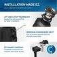 InSinkerator Power 1 HP Garbage Disposal in Black, , large
