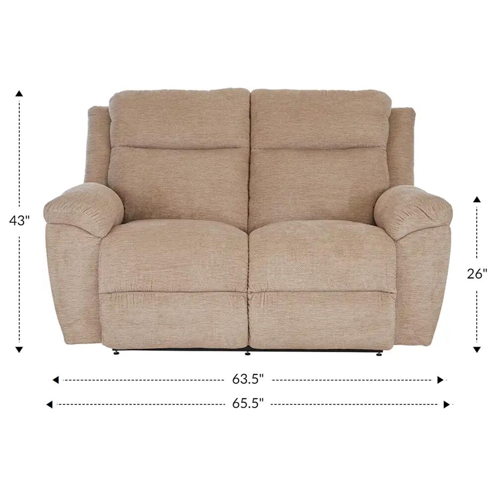 La-Z-Boy Joel Reclining Manual Loveseat in Oyster, , large