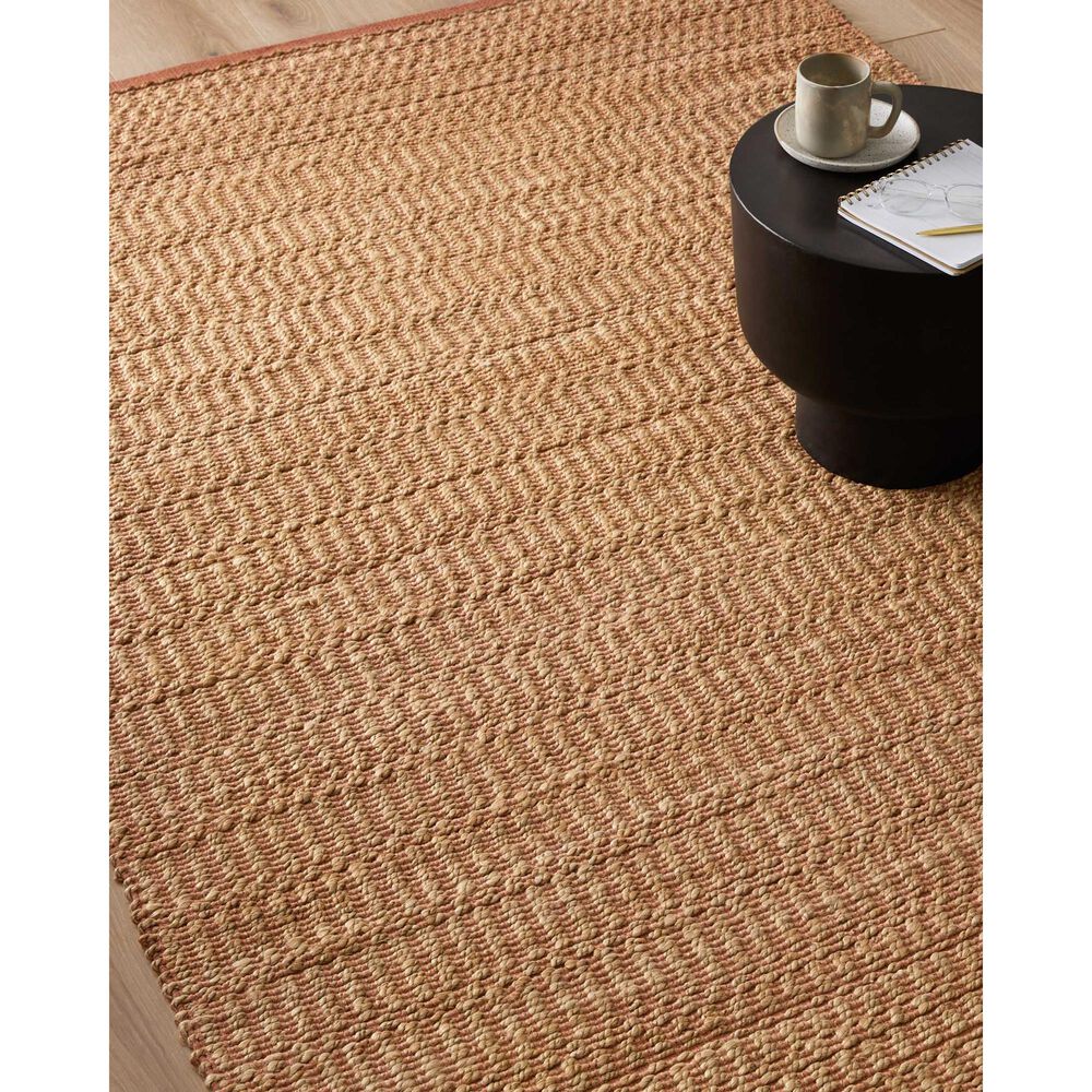 Angela Rose Colton 9&#39; x 12&#39; Natural and Clay Area Rug, , large