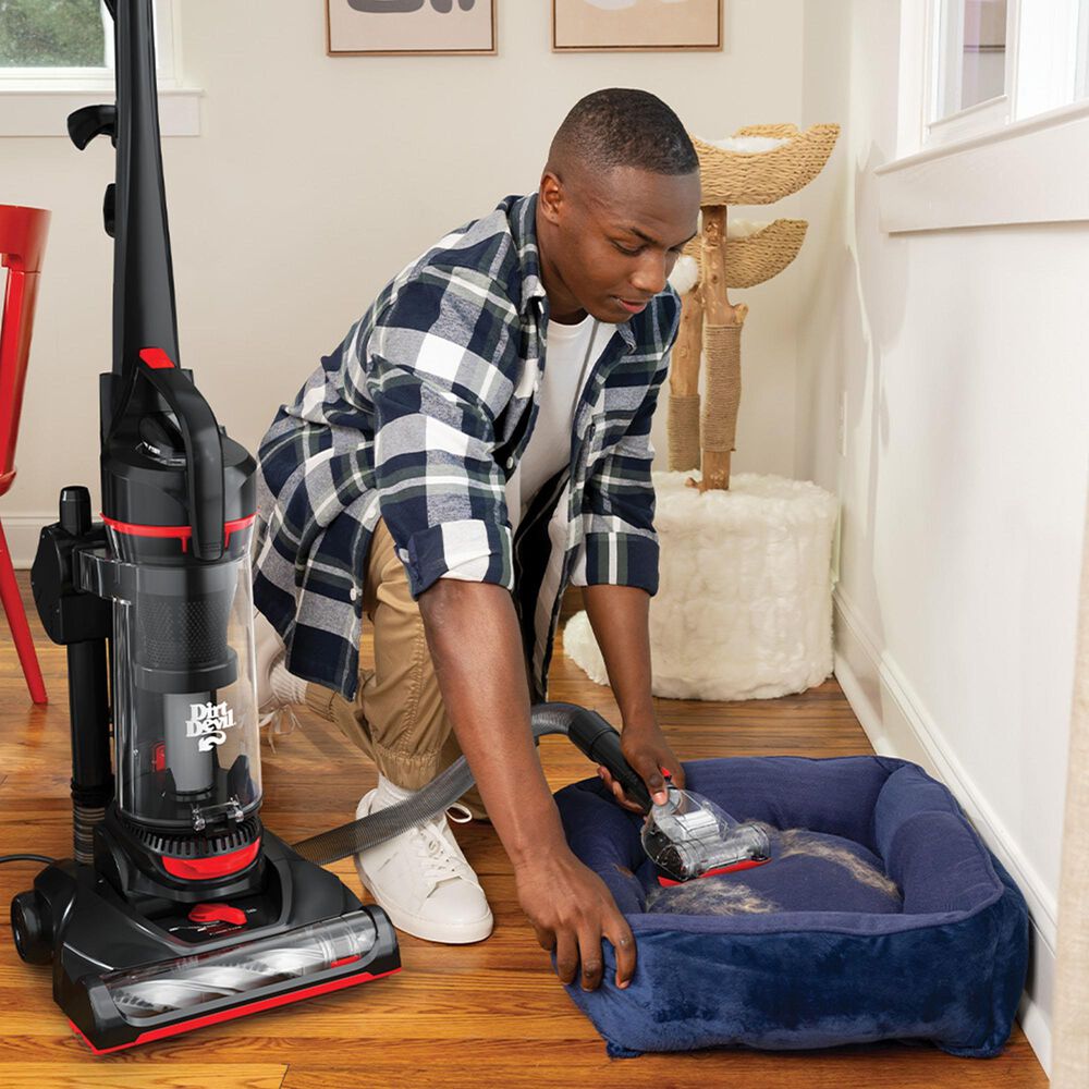 Dirt Devil Multi-Surface Total Pet+ Upright Vacuum in Black, , large