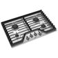 Whirlpool 30" Gas Cooktop with 4-Burner in Stainless Steel, , large