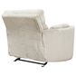 Simeon Collection XL Power Glider Recliner in Mega Ivory, , large