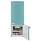 Unique Appliances Classic Retro 17 Cu. Ft Bottom Mount Refrigerator in Ocean Mist Turquoise, , large