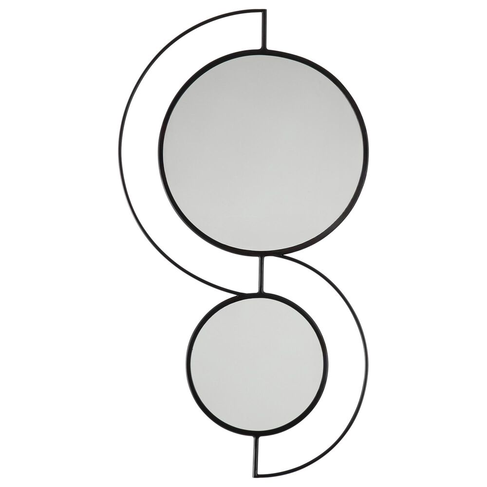 Ashley Shayham Accent Wall Mirror in Black, , large