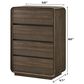 Crown Mark Kinkaid 4-Drawer Chest in Brown, , large