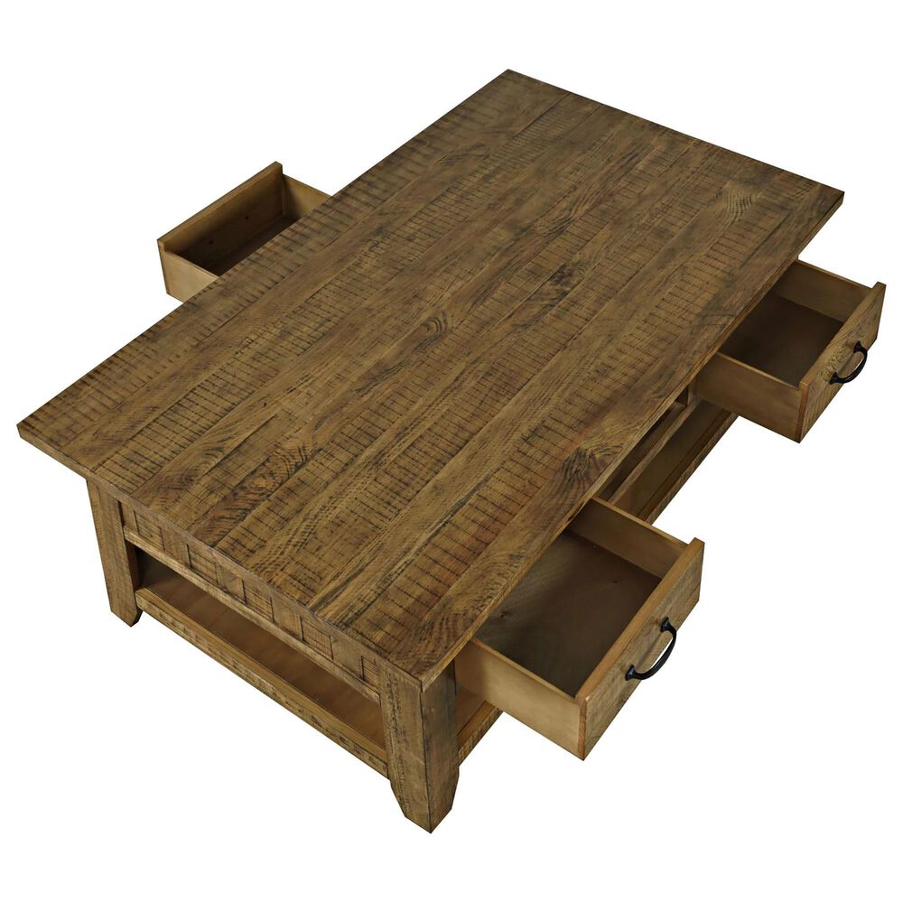 Waltham Telluride Cocktail Table in Golden Brown, , large