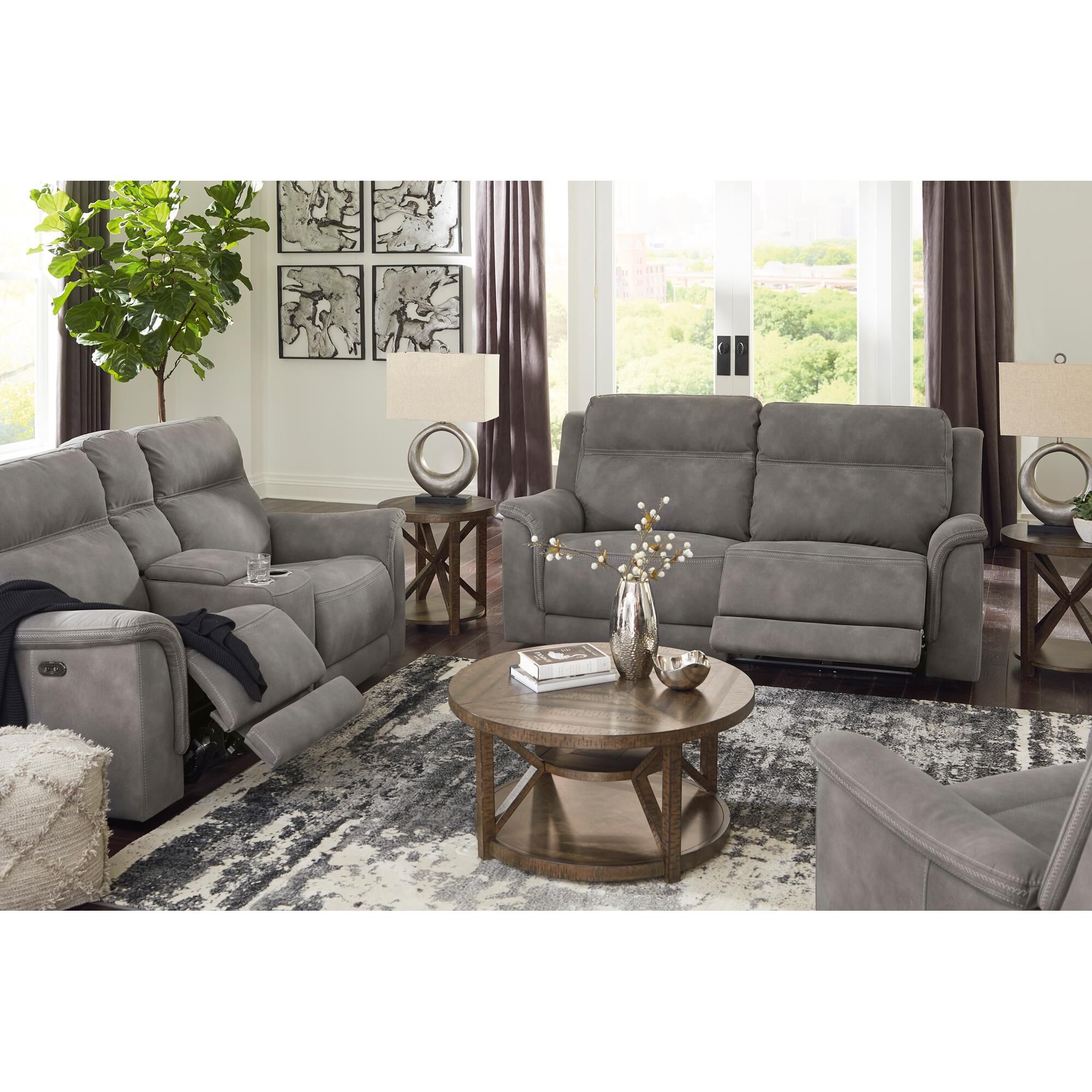 Signature Design by Ashley Next Gen DuraPella Power Reclining Sofa